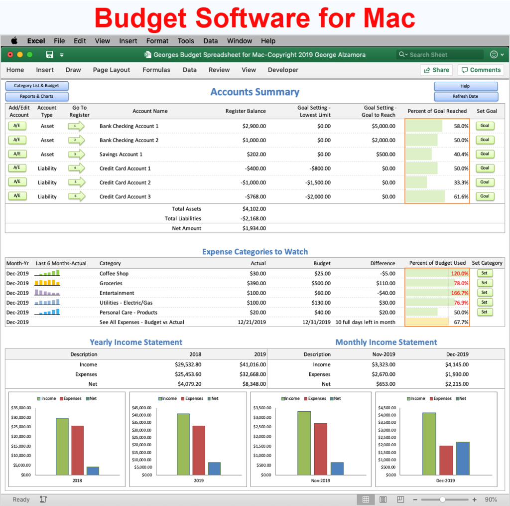 personal and business financial software for mac